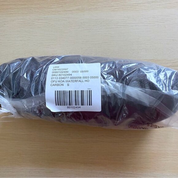 Urban Outfitters Out From Under Koa Waterfall Hoodie New Small Carbon Off Black - Picture 7 of 9